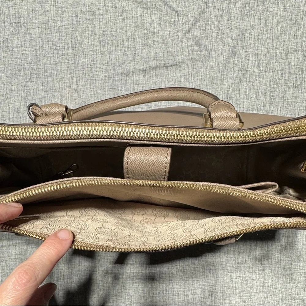 Michael Kors Sutton Leather Top Handle Purse - Picture 8 of 10